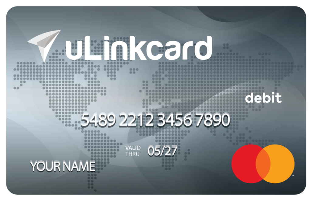 uLinkcard artwork 2020 Mastercard