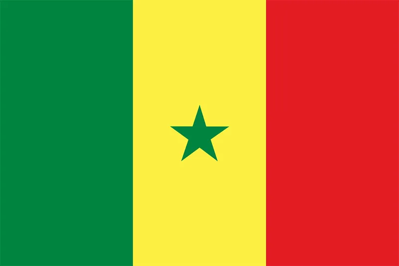 Flag Senegal